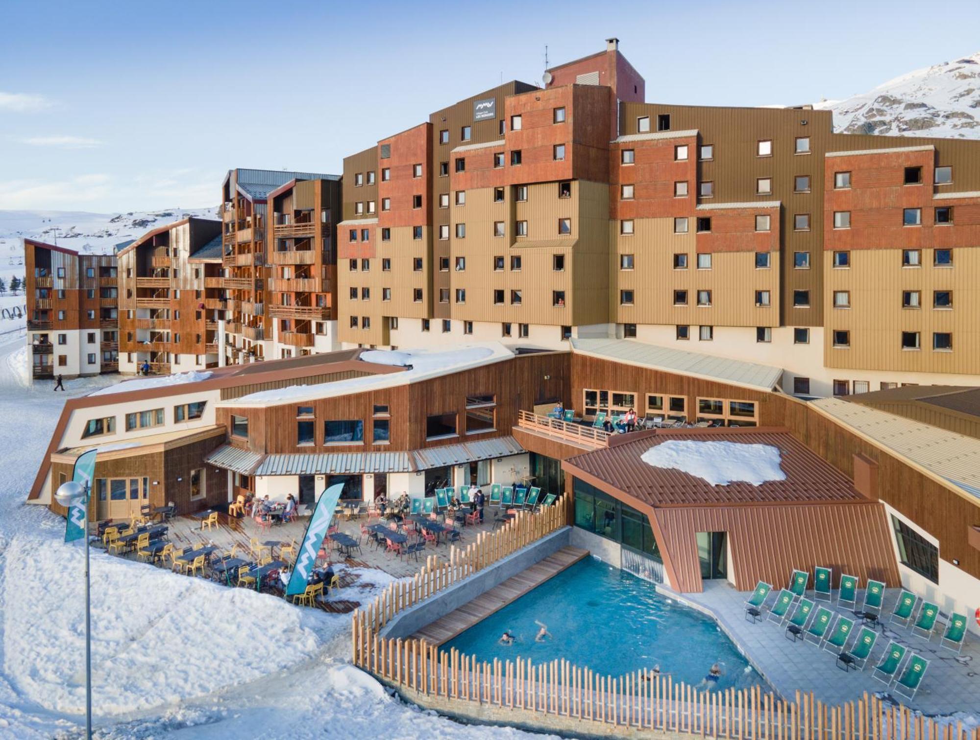 Hotel Club Mmv Les Bergers **** Alpe d'Huez Exterior photo